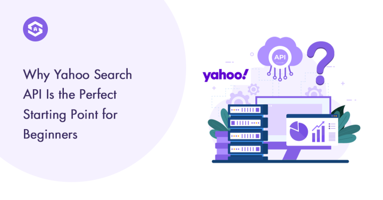 Overview of Yahoo search as an ideal starting point for beginners, highlighting the Yahoo search API features.
