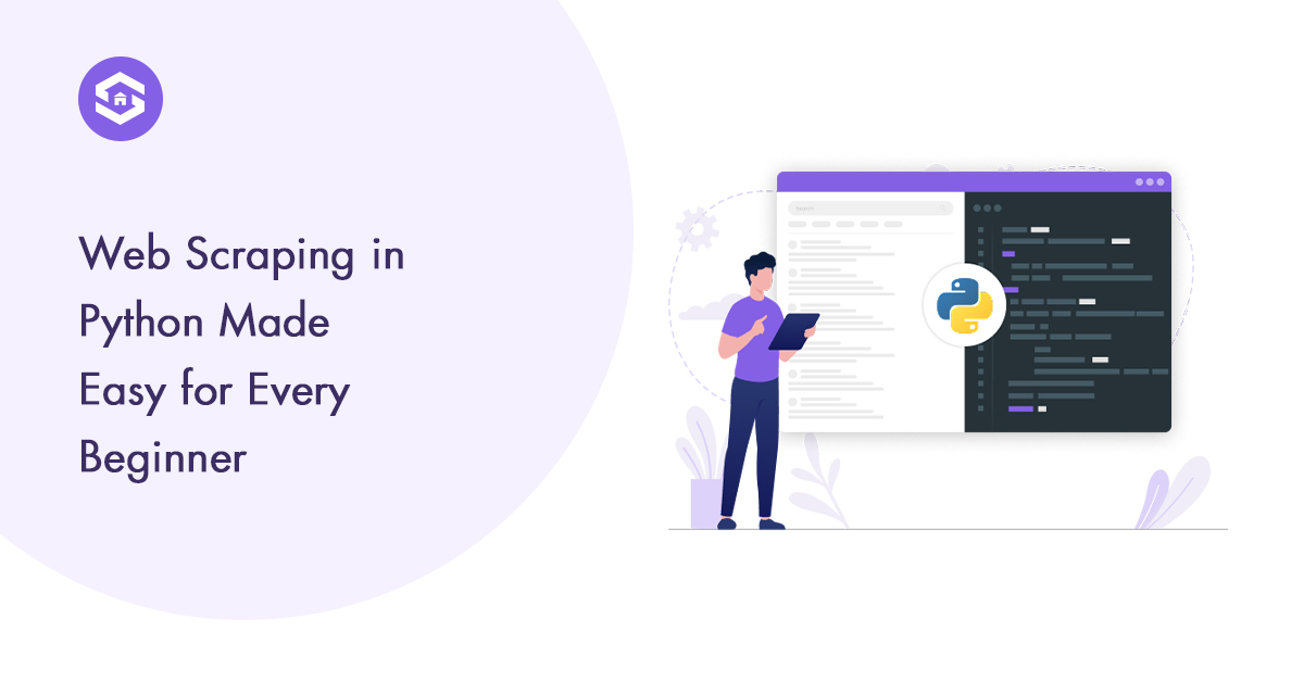 Beginner-friendly guide to web scraping in Python, showcasing easy techniques and tools for effective data extraction.