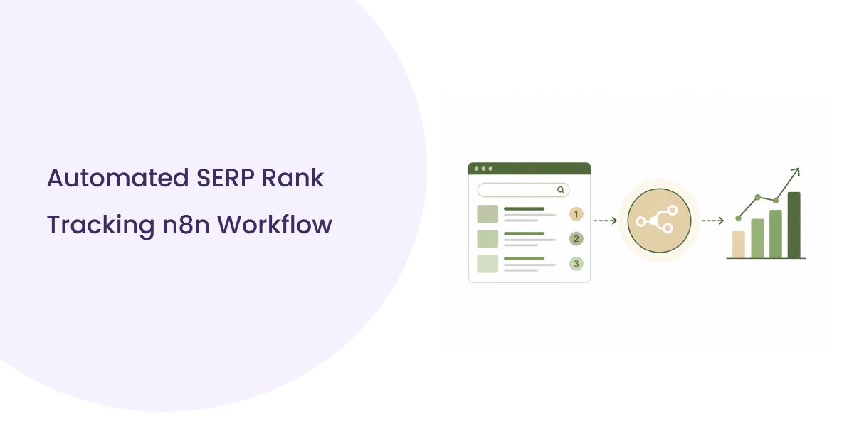 Using n8n to Monitor Daily SERP Rank Tracking Automatically