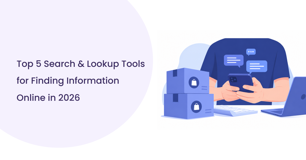 Top 5 Search & Lookup Tools for Finding Information Online in 2026