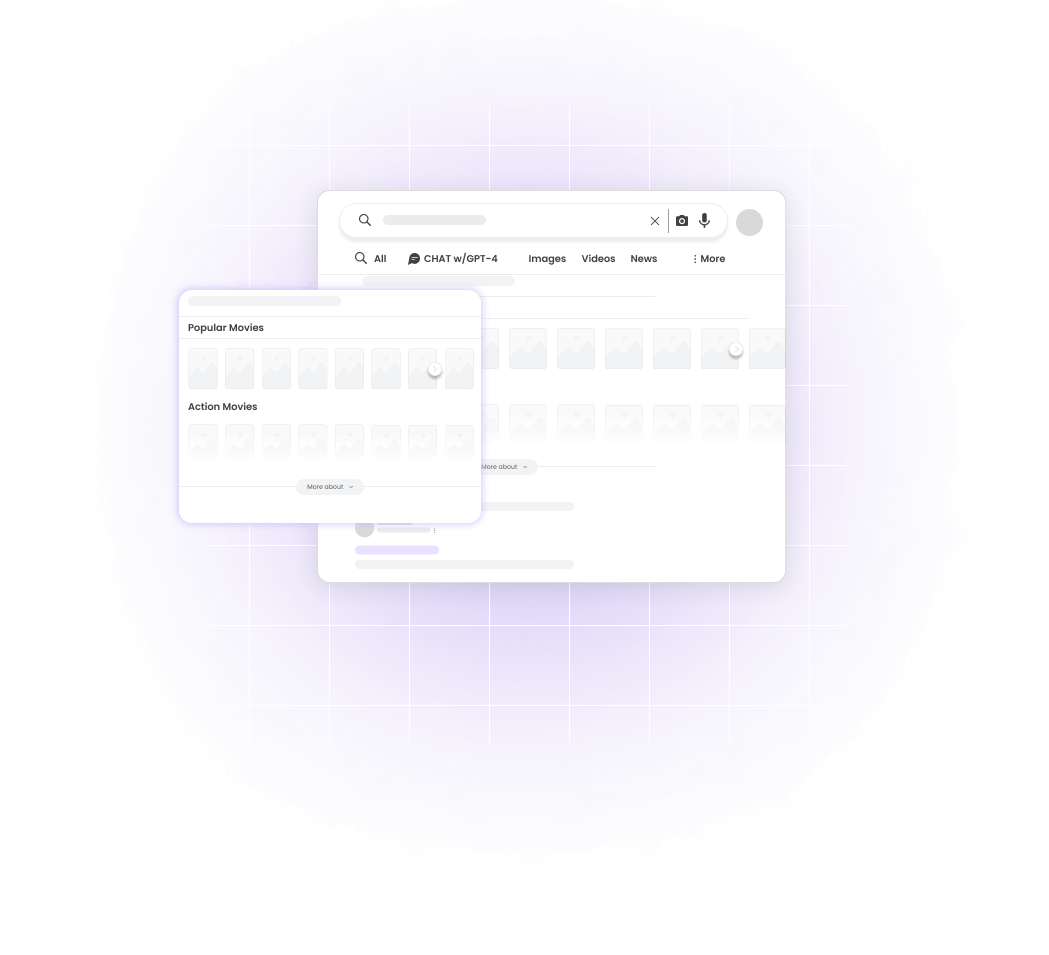 bing carousel results API