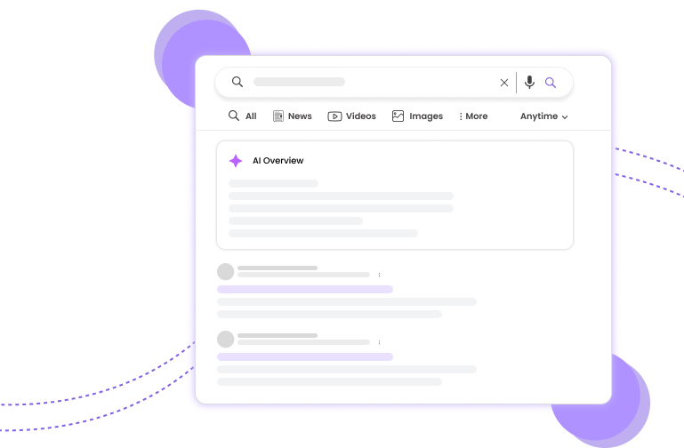 google ai overview API