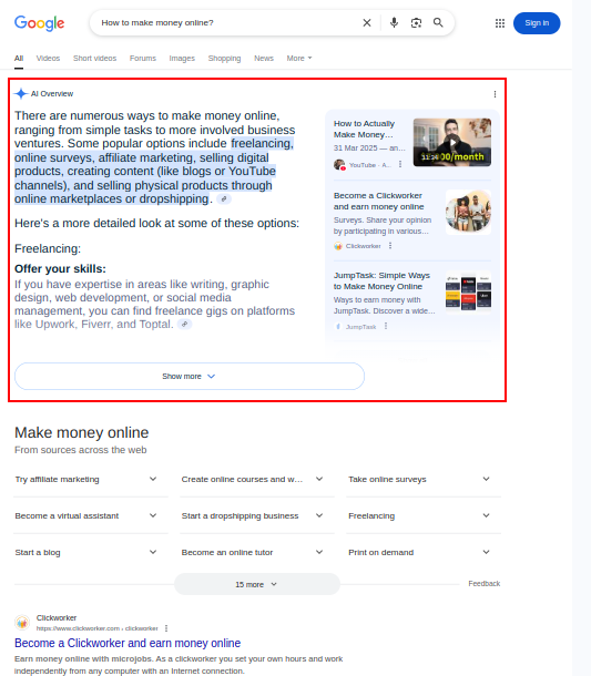google api overview desktop