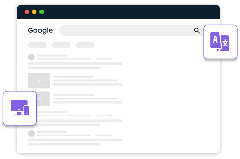 google search results data 