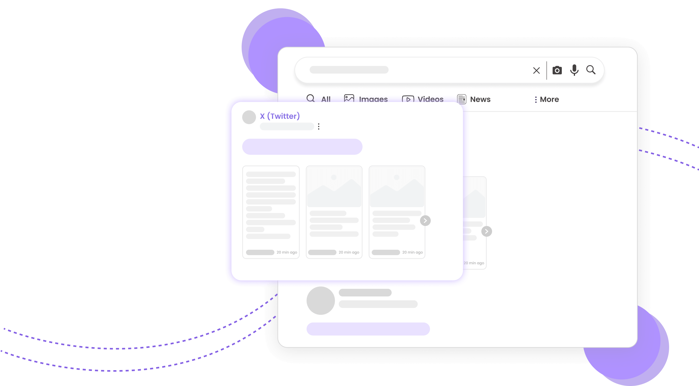 google twitter results API